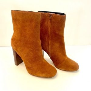 Sole society Veronica suede booties size 8.5